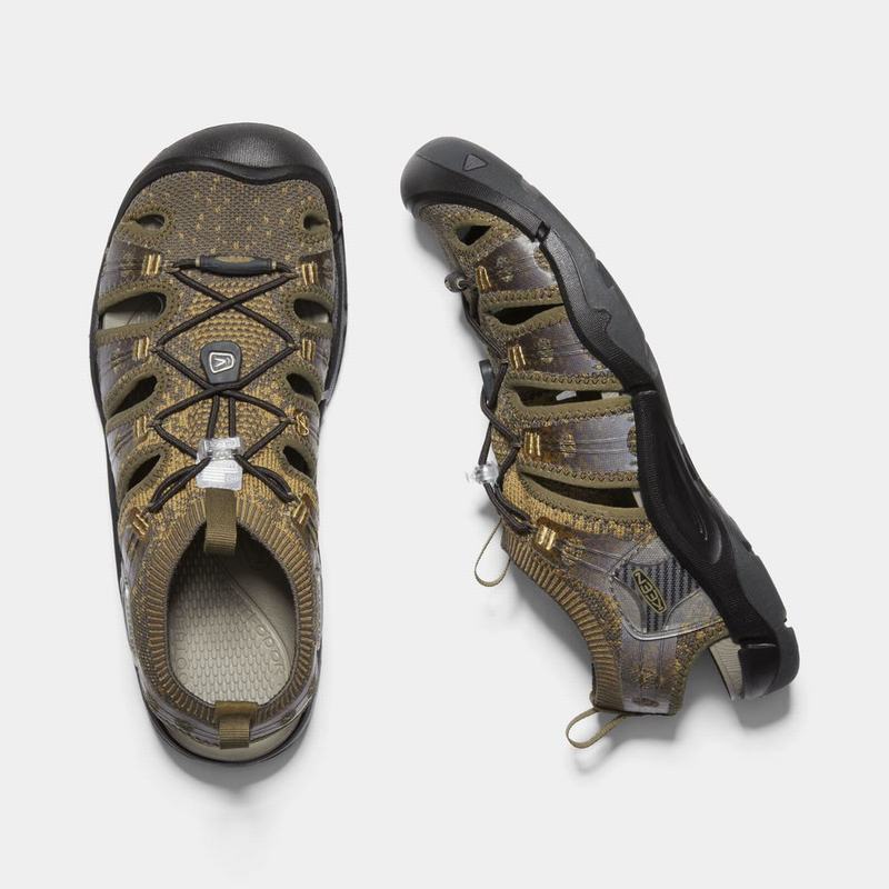 Discount Keen Evofit One Mens Sandals Olive/Black (6140-UZPBK)